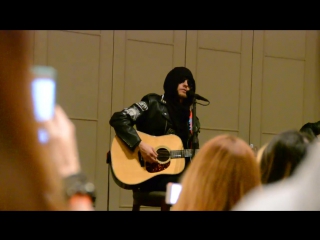 30 seconds to mars save me (riverbed) (jared leto) acoustic version roma 11/05/15