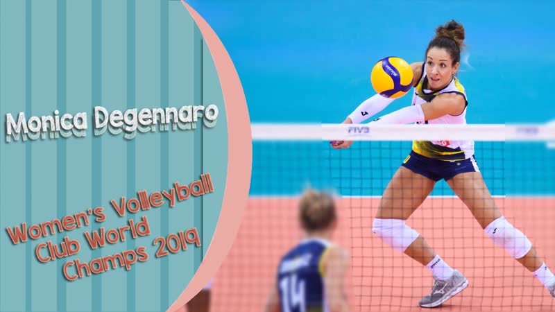 The best of monica de gennaro ( womens volleyball club world champs) by mel