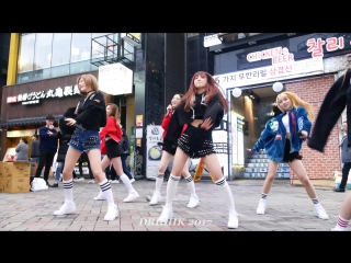 [fancam] lipbubble popcorn @ busking hongdae 170406