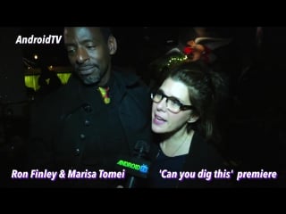 Marisa tomei ron finley @ can you dig this premiere on androidtv