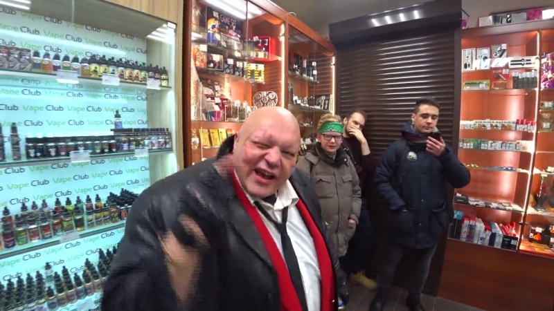 Барецкий громит vapeshop