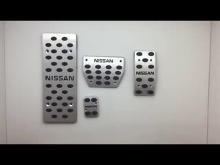 Накладки на педали nissan