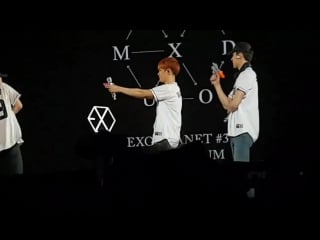 [fancam] 170402 ted in singapore | xiumin, baekhyun and sehun