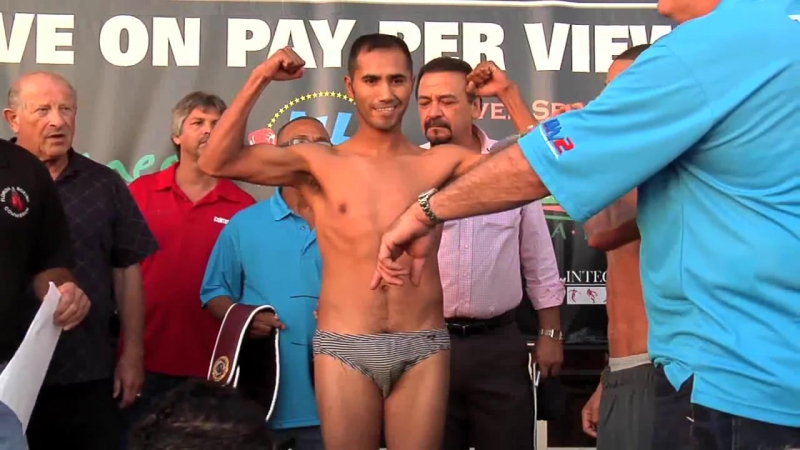 Wilfredo vazquez jr e ivan hernandez pesaje oficial