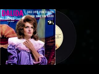 Dalida 45 tours allemand 4 titres das lied vom clown ich war ein narr rosen im dezember glaub an mich