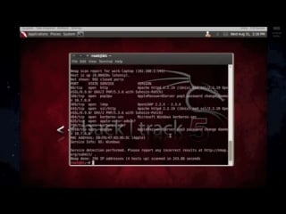 Using nmap zenmap on backtrack 5 r1