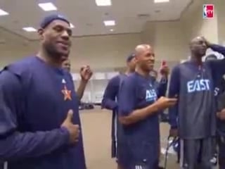 Allen iverson new hair style (all stars 2009)