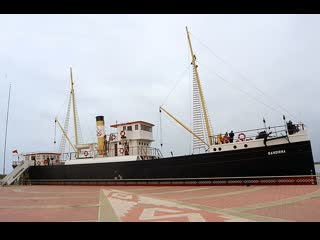 Screw steamer kymi sailed first in greece, before sailing as ss bandırma from istanbul to samsun with ataturk