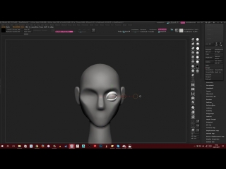 [danny mac 3d] how to sculpt eyes in zbrush tutorial part 2 sculpting the head