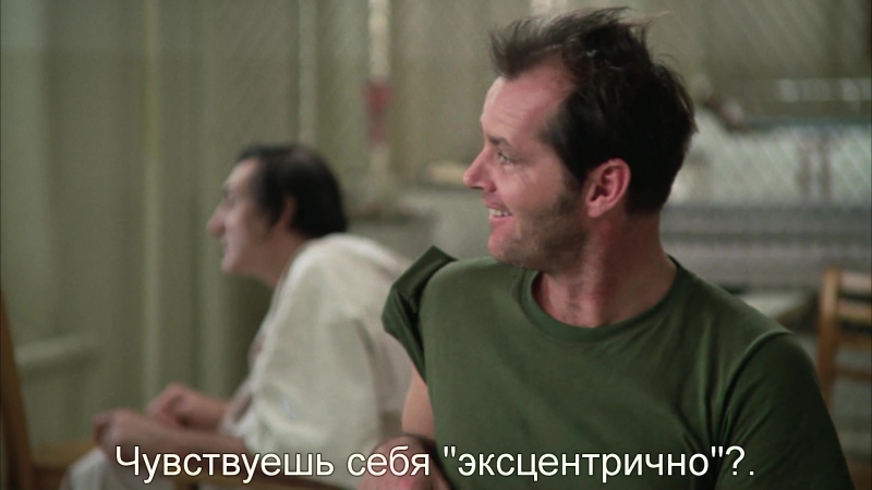 Пролетая над гнездом кукушки | one flew over the cuckoo's nest (1975) eng + rus sub (1080p hd)
