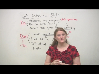 Job interview skills dos and donts