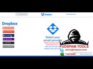 Dropbox 2019 side popup