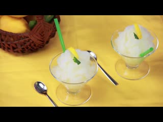 Granita al limone