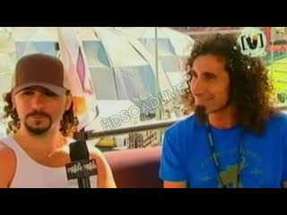 System of a down interview with serj tankian john dolmayan live in big day out