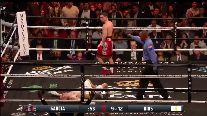 Как дэнни гарсия ''рубанул'' брэндона риоса