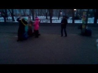 Harinama in chernigov 31/12/2016