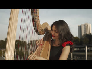 Carlos gardel “por una cabeza” из к ф «запах женщины» (арфа и саксофон)