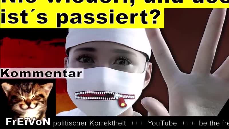 Nie wieder! und doch passiert´s gerade?!! die neue diktatur * kommentar