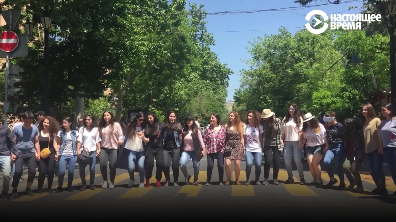 "тотальная забастоа" в армении