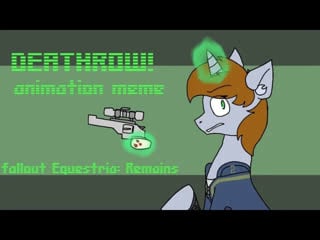 ★ deathrow ★ animation meme★ fallout equestriaremains ★