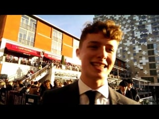 Harry kirton (finn shelby) peaky blinders birmingham premiere 2016