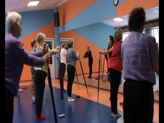 Оздоровительная гимнастика|2часть|с палками