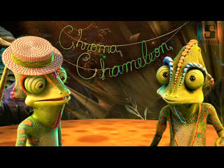 Chroma chameleon (animation, short, humor) 720p