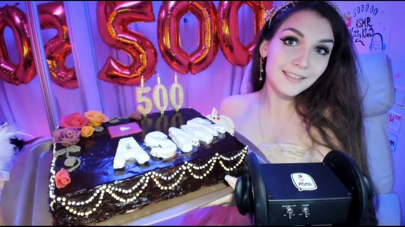 🎉asmr топ! 🎉отмечаем 500 000 подписчиков! ура! ✨(асмр мурашки для ваших ушек) ♥