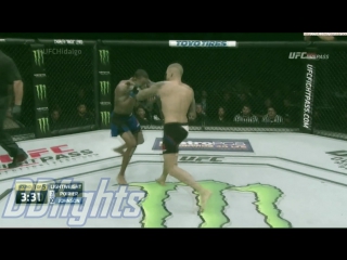 Michael johnson brutal ko of dustin poirier [by ddfights]