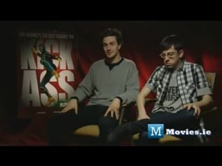 Interview with aaron johnson & christopher mintz plasse (red mist)