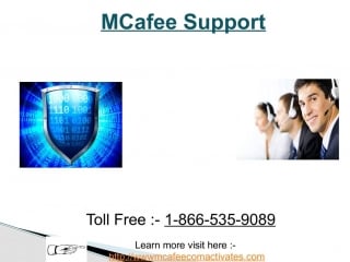 Mcafee customer service 1 866 535 9089 – a quick & pure remedy