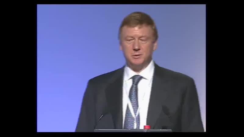 Выступление анатолия чубайса на rusnanotech 2011