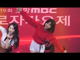 [fancam] 180502 elris "pow pow" & "we, first" (bella focus) @ pohang worker's song festival