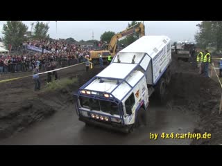 2009 rallye dresden breslau lkw prolog wasserloch