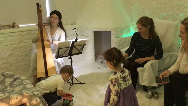 Арфа музыкальный сеанс