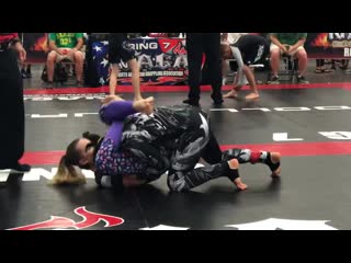 Armbar from mounted triangle bjj girl aeri osha naga 18yr old expert division