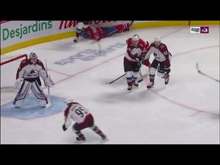 Jesperi kotkaniemi exits after being sent head first into the ice by nikita zadorov mp4