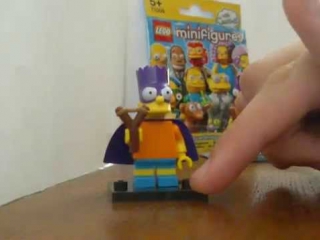 Lego minifigures the simpsons series 2 bartman review