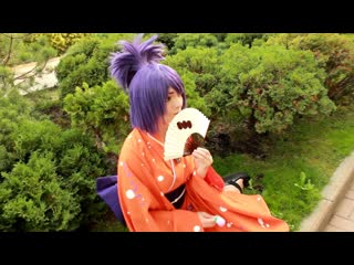 Naruto anko mitarashi yukata cosplay by fairy sama