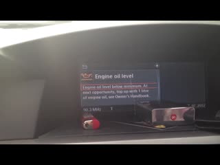 Низкий уровень масла в бмв