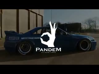 Pandem x hardcore tokyo r33 gtr body kit