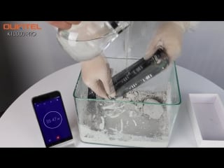 Oukitel k10000 max porn test in lime water and cement water