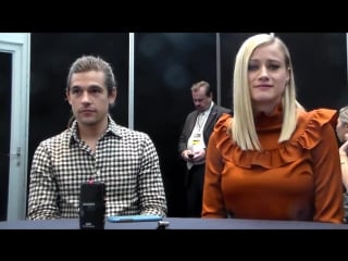 Nycc 2016 jason ralph and olivia tpornr dudley