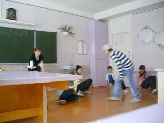 Наша малая разминка хип хопа