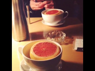 Grapefruit porn video – 01 04 14 instagram skullhong12 (hongki) grapefruit with honey