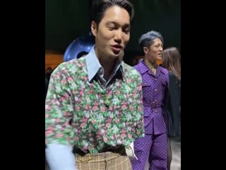 200114 kai @ gucci f/w milan fashion week show