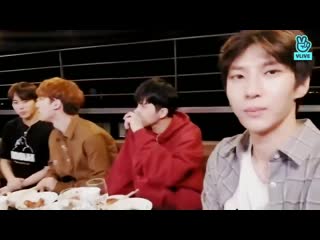 190916 vixx vlive ahjussi who's helping us to cook the meat