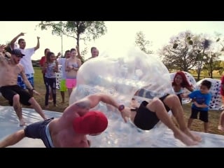 Funny bubbles crazy water slide vibrant media productions [hd, 720p]