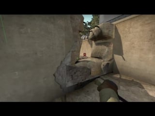 Flash, smoke, molotov grenades for rush retake b on de dust2