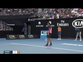 Jamie zhu interrupted nick kyrgios vs viktor troicki / tennis insight